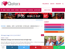 Tablet Screenshot of iloveqatar.net